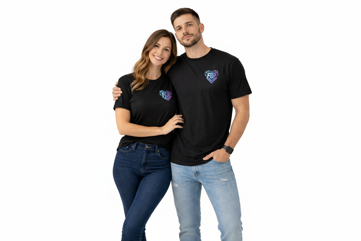 Full Clear Performance Unisex Performance T-Shirt | Lightweight Athletic Training Tee