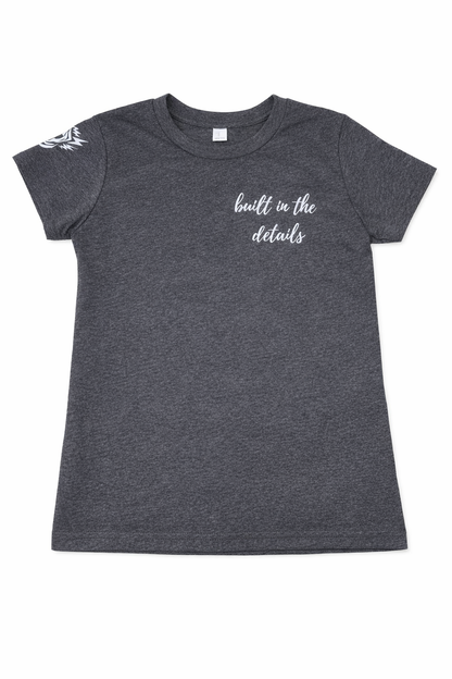 Built in the Details Tee | Kids & Adults | Limited Drop