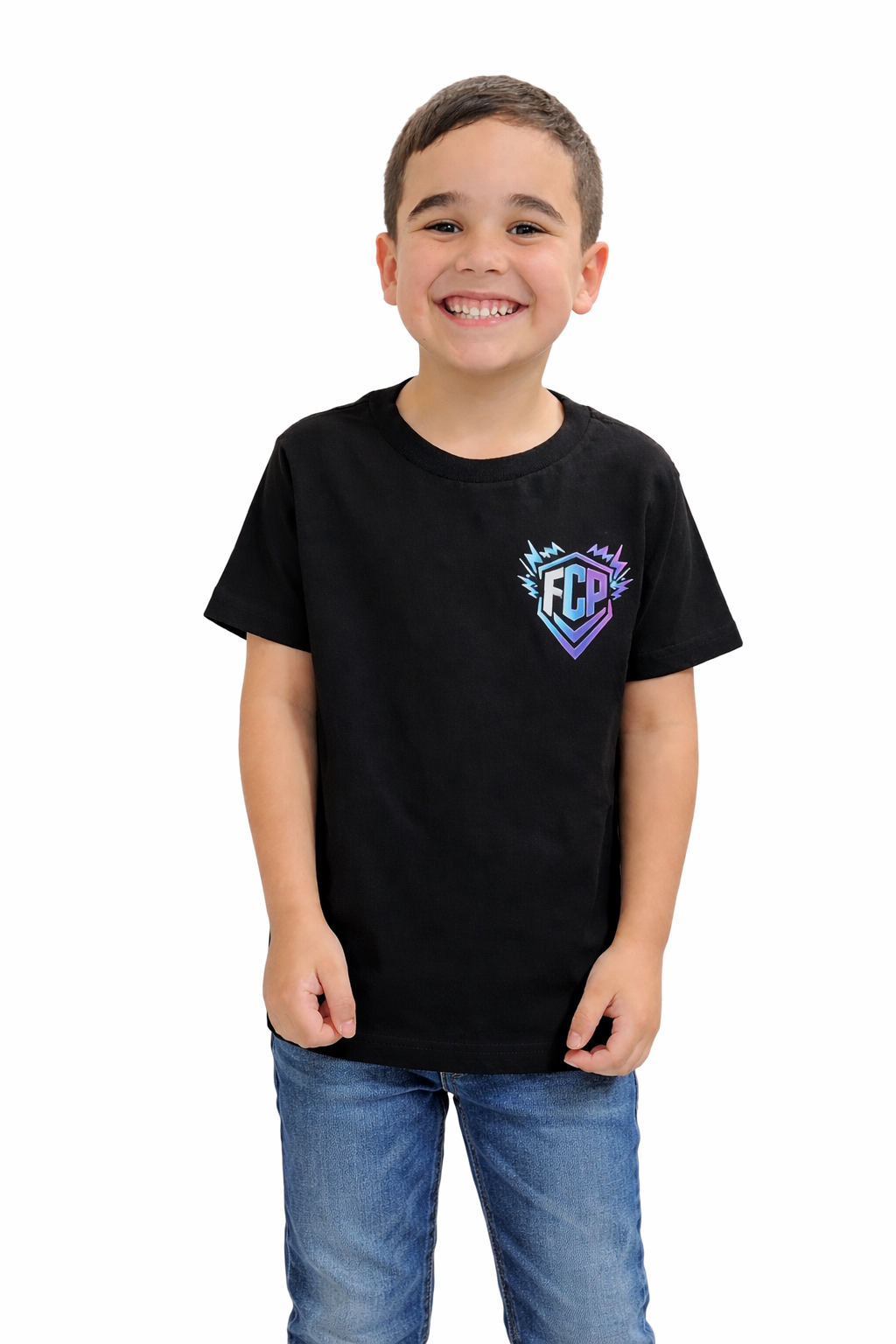 Full Clear Performance Youth Logo T-Shirt | Lightweight Athletic Tee for Young Athletes