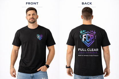 Full Clear Performance Unisex Performance T-Shirt | Lightweight Athletic Training Tee
