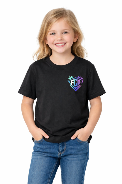 Full Clear Performance Youth Logo T-Shirt | Lightweight Athletic Tee for Young Athletes