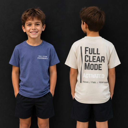 Youth Full Clear Mode Activated™ Lifestyle Tee