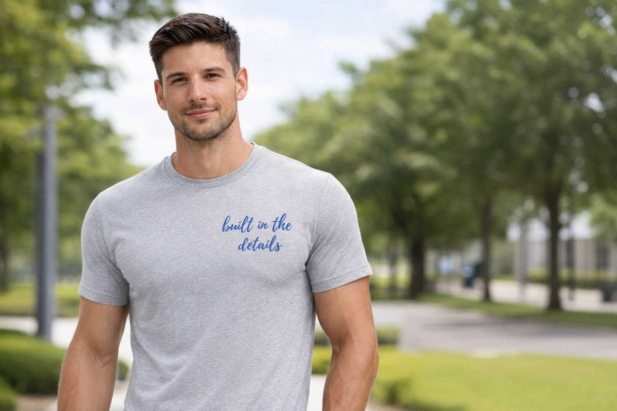 Built in the Details Tee | Kids & Adults | Limited Drop