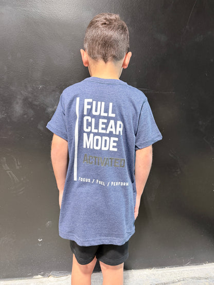 Youth Full Clear Mode Activated™ Lifestyle Tee