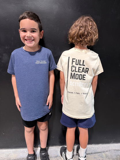 Youth Full Clear Mode Activated™ Lifestyle Tee
